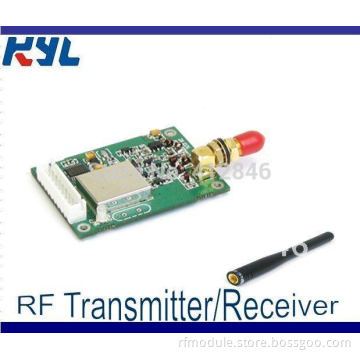 KYL-200L 2-3km wireless rs485 rf module 1W 12V power supply 433MHz wireless ptz data transmitter ttl rs232 programing cable